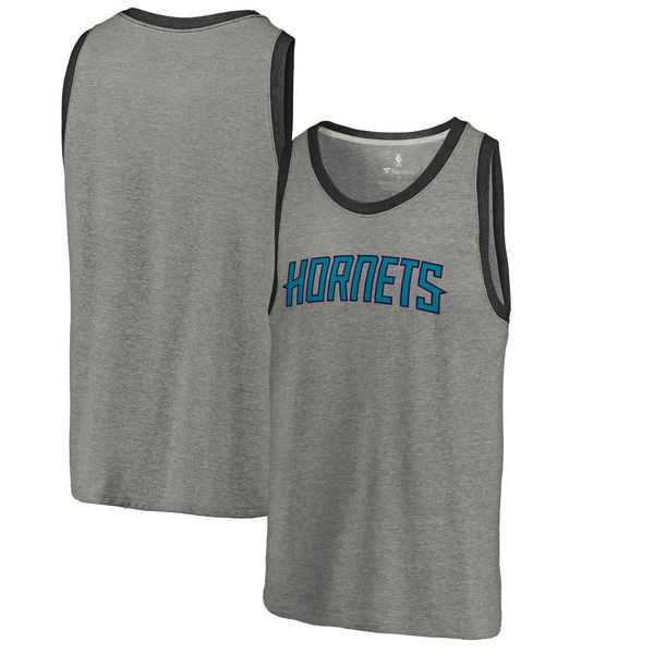 Charlotte Hornets Fanatics Branded Wordmark Tri-Blend Tank Top - Heathered Gray,We sell and wholesale Charlotte Hornets Fanatics Branded Wordmark Tri-Blend Tank Top - Heathered Gray on line form chian!